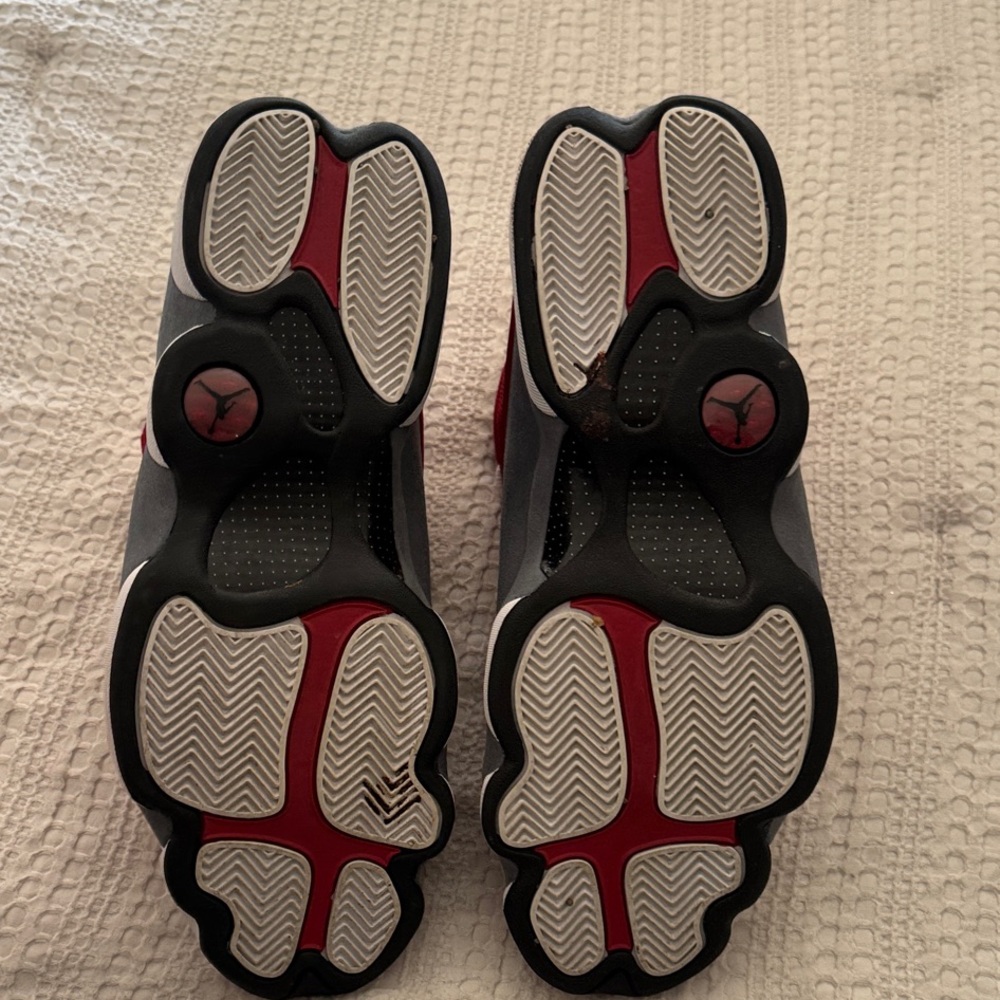 Jordan 13. Red Flint Sneakers. 13. Like New!! - Picture 7 of 7